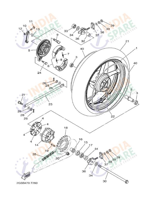 REAR WHEEL